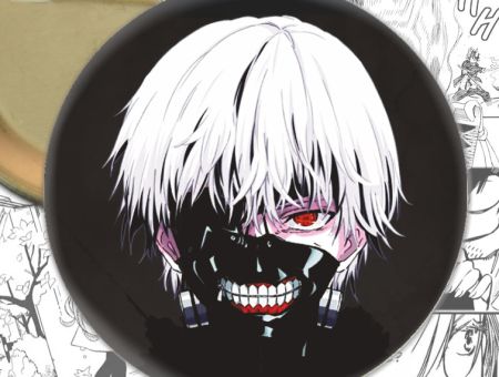 Значок аниме Tokyo Ghoul Токийский гуль 000728