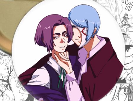 Значок аниме Tokyo Ghoul Токийский гуль 000731