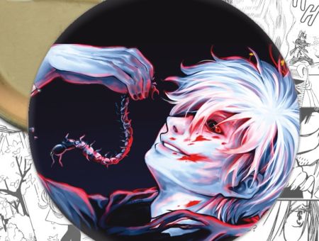 Значок аниме Tokyo Ghoul Токийский гуль 000738