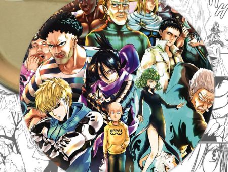 Значок One Punch-Man 000743