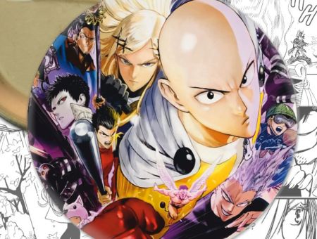 Значок One Punch-Man 000745