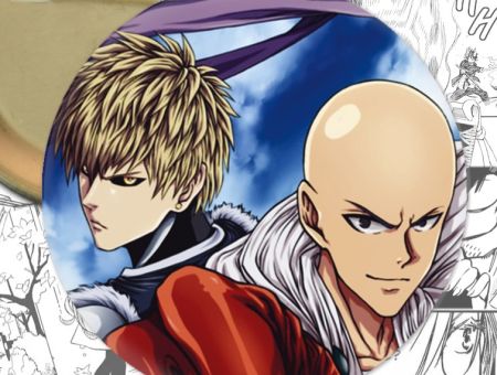 Значок One Punch-Man 000747