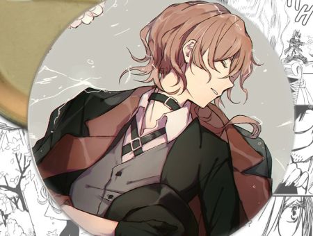 Значок Bungo Stray Dogs 000806