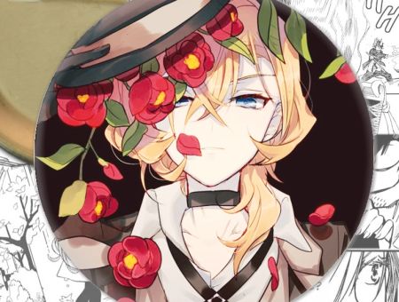 Значок Bungo Stray Dogs 000815