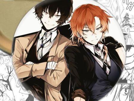 Значок Bungo Stray Dogs 000819