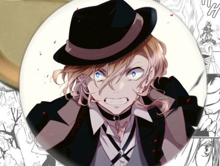 Значок Bungo Stray Dogs 000821