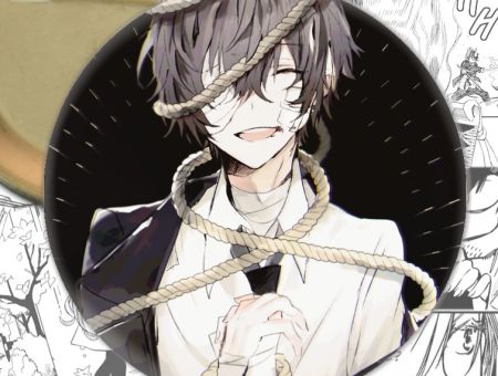 Значок Bungo Stray Dogs 000823