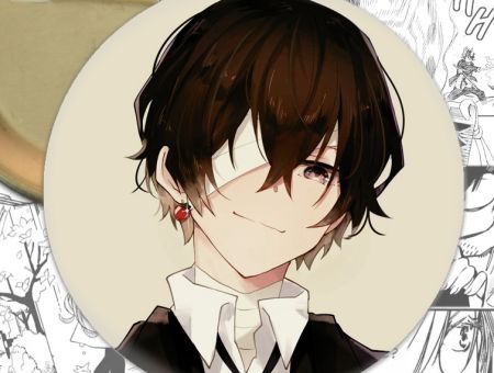 Значок Bungo Stray Dogs 000825