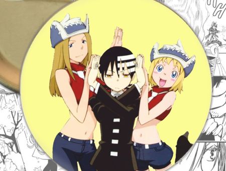 Значок Soul Eater Пожирач душ 000843