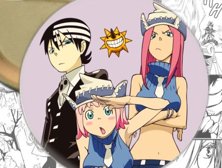 Значок Soul Eater Пожирач душ 000849