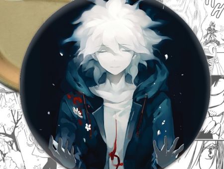 Значок Danganronpa 000904