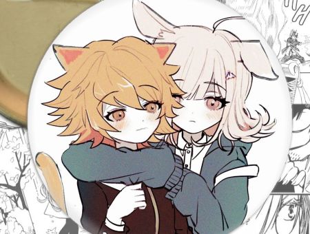 Значок  Danganronpa 000907