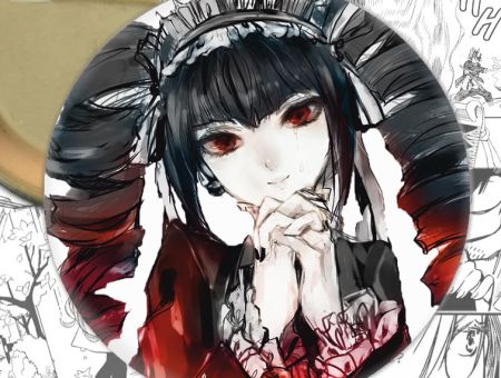 Значок Danganronpa 000912