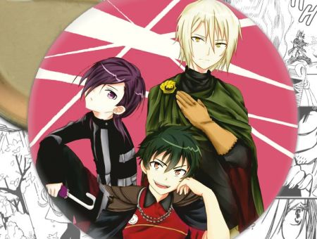 Значок Hataraku Maou-sama Сатана на підробці 000969