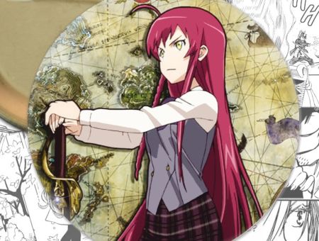 Значок Hataraku Maou-sama Сатана на підробці 000970