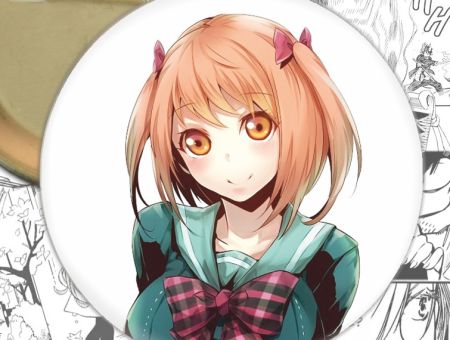 Значок Hataraku Maou-sama Сатана на підробці 000973