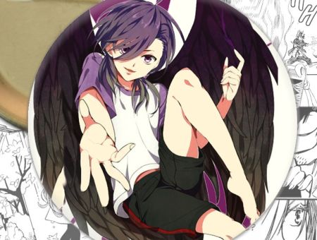 Значок Hataraku Maou-sama Сатана на підробці 000975