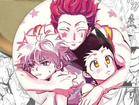 Круглый значок Hunter x Hunter 000982 