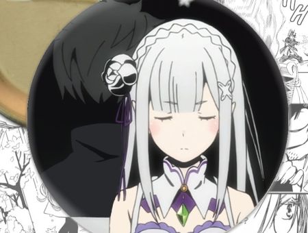 Значок Re:Zero Життя з нуля в альтернативному світі 000989
