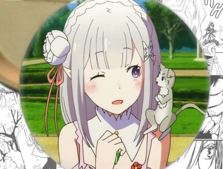 Значок Re:Zero Життя з нуля в альтернативному світі 000990