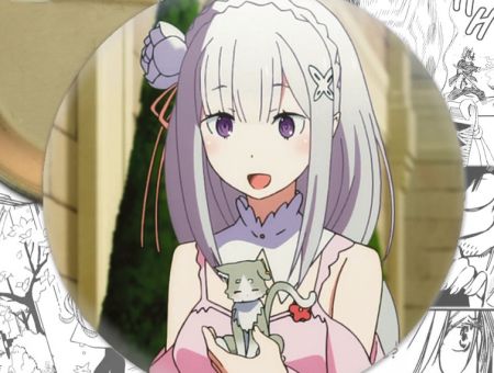 Значок Re:Zero Життя з нуля в альтернативному світі 000991