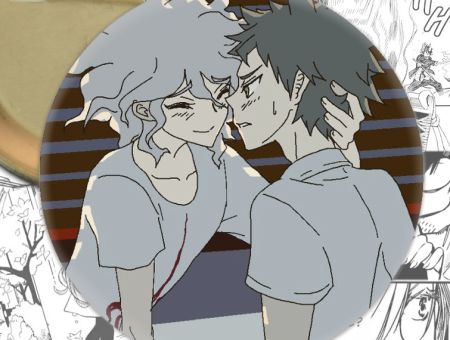 Значок Danganronpa 001002