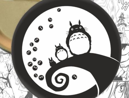 Значок аніме Мій сосед Тоторо Tonari no Totoro 001008