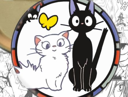 Значок аніме Kiki's Delivery Відьмина служба доставки 001021