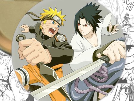 Значок Naruto Наруто 001026