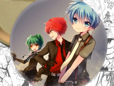 Значок аниме Assassination Classroom 001032