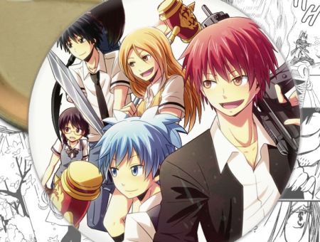 Значок аниме Assassination Classroom 001035