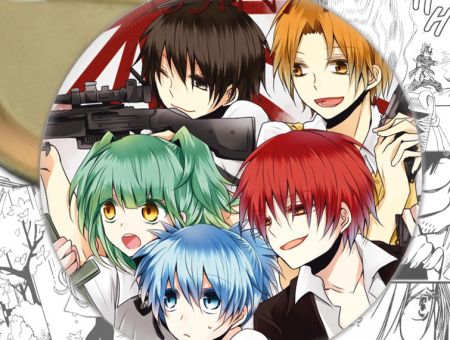 Значок Assassination Classroom 001041