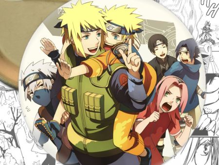 Значок Naruto Наруто 001063