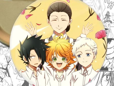 Значок Обіцяний Неверленд аніме The Promised Neverland 001076