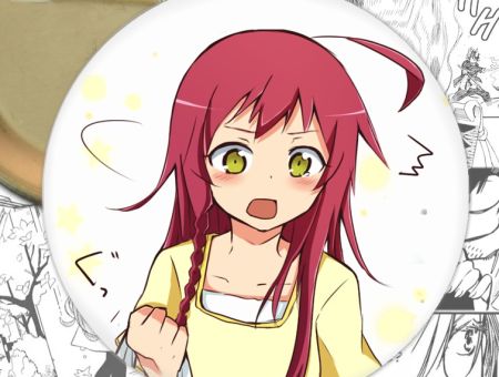 Значок Hataraku Maou-sama Сатана на подработке 001078