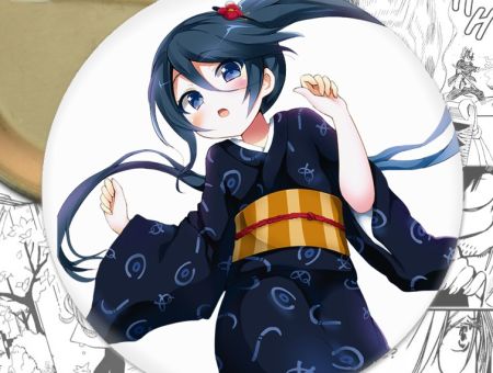 Значок Hataraku Maou-sama Сатана на подработке 001079