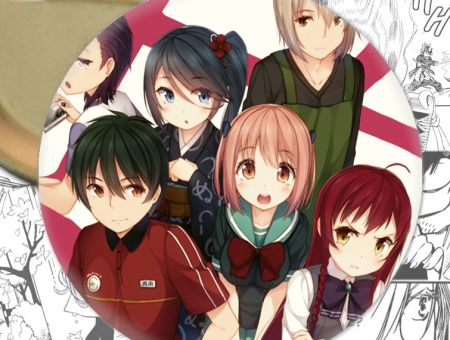 Значок Hataraku Maou-sama Сатана на подработке 001080