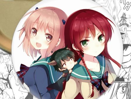 Значок Hataraku Maou-sama Сатана на подработке 001082