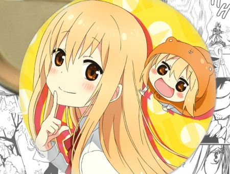 Значок аниме Himouto! Umaru-chan Двуличная сестрёнка Умару-чан! 001086