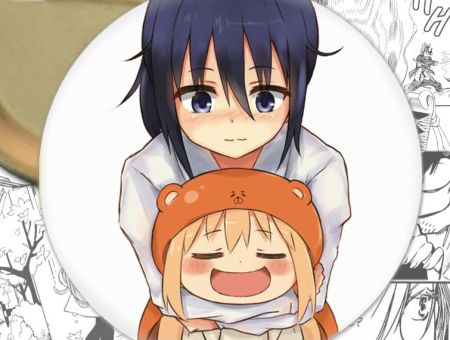 Значок аниме Himouto! Umaru-chan Двуличная сестрёнка Умару-чан! 001088