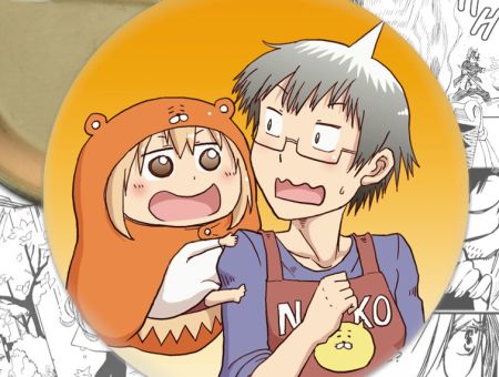 Значок аниме Himouto! Umaru-chan Двуличная сестрёнка Умару-чан! 001090
