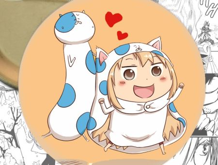 Значок аниме Himouto! Umaru-chan Двуличная сестрёнка Умару-чан! 001091