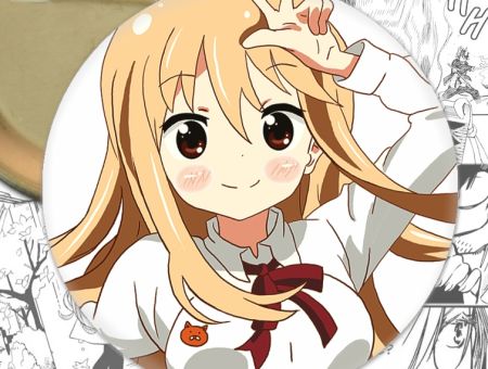 Значок аниме Himouto! Umaru-chan Двуличная сестрёнка Умару-чан! 001093