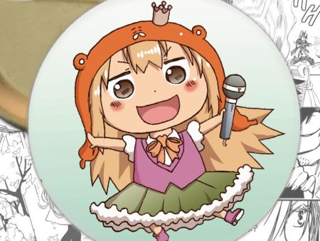 Значок аниме Himouto! Umaru-chan Двуличная сестрёнка Умару-чан! 001094