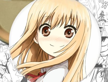 Значок аниме Himouto! Umaru-chan Двуличная сестрёнка Умару-чан! 001095