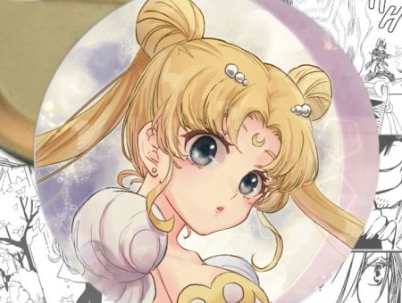 Значок аніме Sailor Moon 001097 