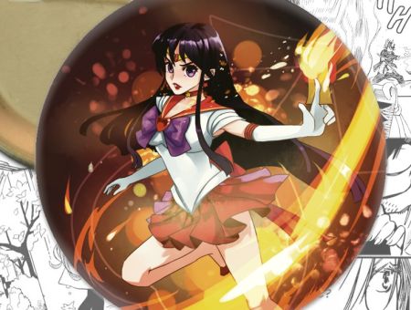 Значок аніме Sailor Moon Сейлор мун Марс 001104