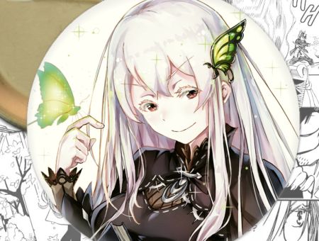 Значок Re:Zero Життя з нуля в альтернативному світі 001120 