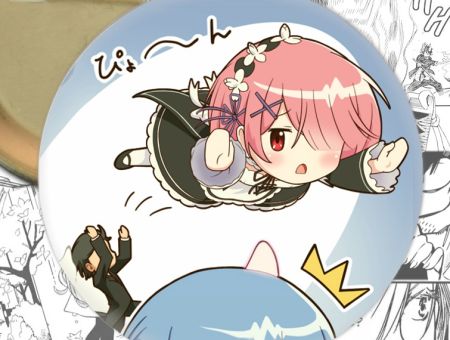 Значок аніме Re:Zero Життя з нуля в альтернативному світі 001124