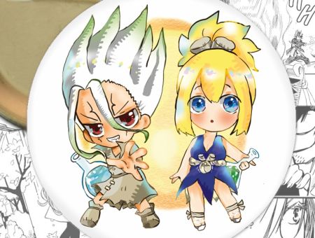 Значок аниме Dr Stone Доктор Стоун 001178